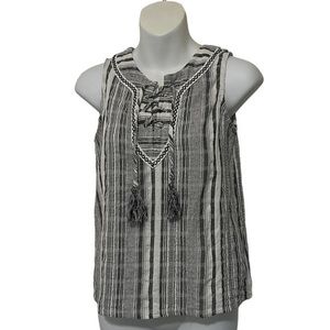 Vince Camuto Boho Sleeveless Tops Size XS